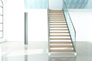 Treppenverglasung